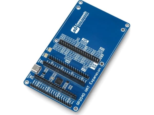 SB Components RP2040 HAT Expansion - Raspberry Pi ledningsexpansion - Pi HAT och Pico HAT - SB Components SKU24766}