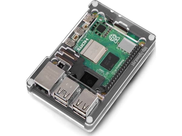 PiMoroni Pibow Coupe 5 - obudowa do Raspberry Pi 5 - Ninja - PiMoroni PIM677}