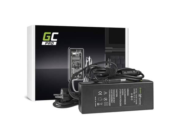 Green Cell AD35P, Laptop, Innendørs, 100 - 240 V, 50 - 60 Hz, 130 W, 19.5 V Sort