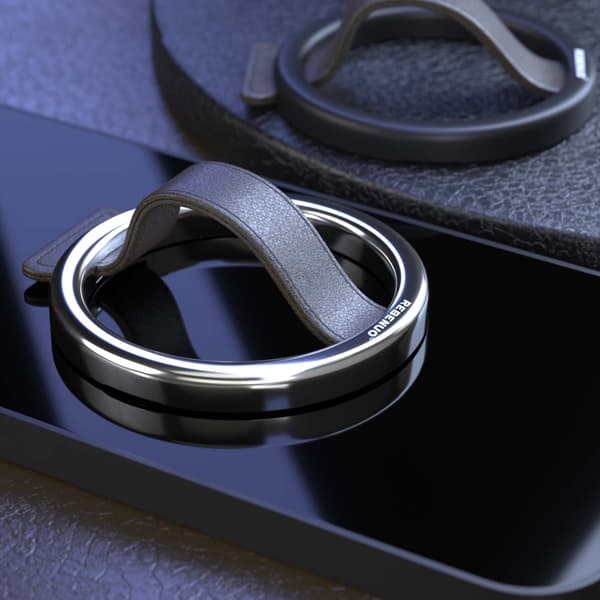 Universal Magnetisk Ringbuckle för Mobil – Stabil och Stark Magnet