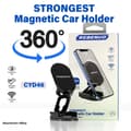 Miniatyrbild 5 av 5: Universal Mobilhållare för Bilen – Enkel, Smidig med Magnet och 360° Rotation