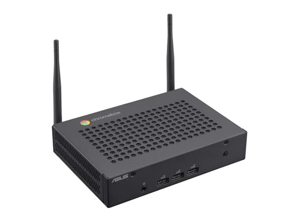 ASUS CHROMEBOX CF40-BC012UN (Celeron N4500 Fanless, 8GB, 64GB eMMC, WiFi6, Bluetooth 5.0, HDMI, DP, VESA, ChromeOS)