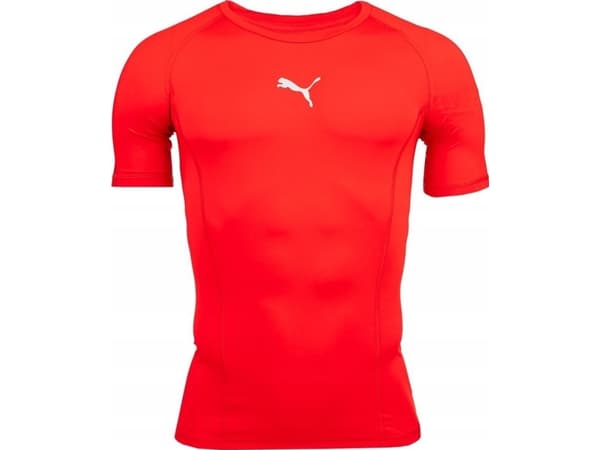 Puma LIGA Baselayer SS Men's T-Shirt Red 655918 01 M