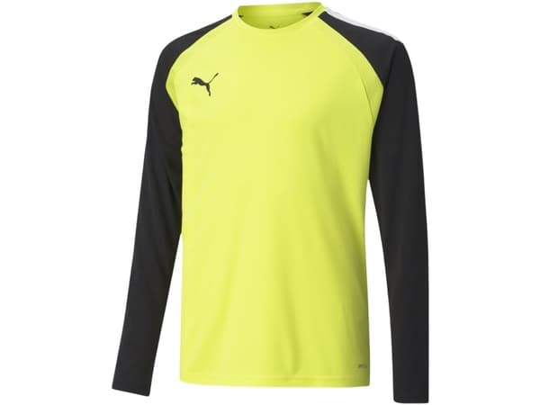 Puma teamPACER GK LS Jersey Goalkeeper Sweatshirt Yellow Fluo 704939 42 164cm