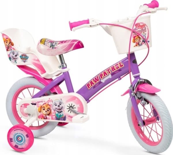 Paw Patrol Children's Bicycle 12" Purple 1280 Girl TOIMSA