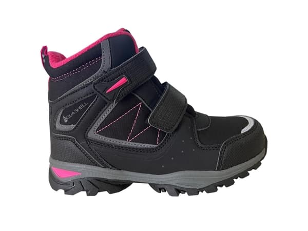 Lee Cooper Lasten saappaat Lee Cooper musta ja vaaleanpunainen LCJ-23-01-2061K 32