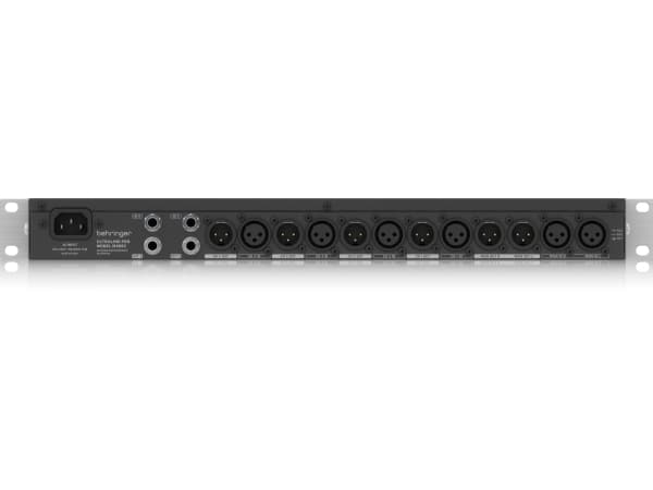 Behringer MX882 V2, 8 kanavaa, Telineasennus, 15 W, Musta, Harmaa, Metallinen
