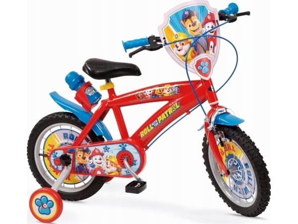 TOIMSA 12 Paw Patrol Rød 1278 Guttebarnesykkel