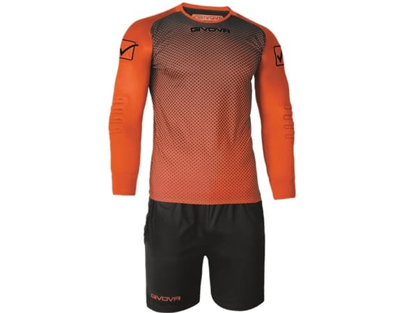 Goalkeeper Kit Givova Kit Manchester orange-black KITP008 0110 XL