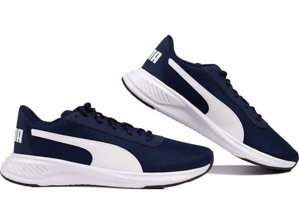 Puma Night Runner V2 Men's Running Shoes navy blue-white 379257 03 44