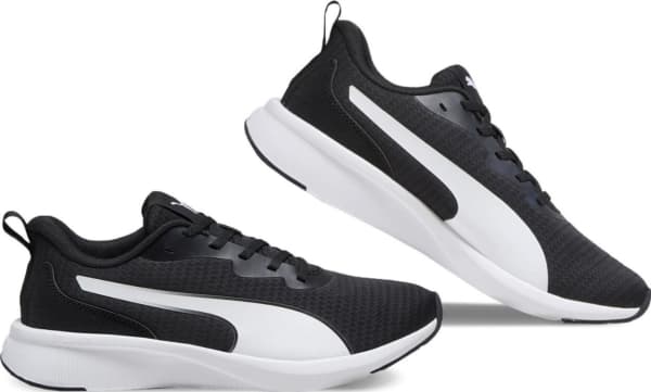 Puma Puma Flyer Lite herresko svart og hvit 378774 01 42.5