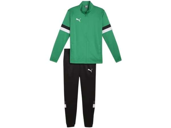 Puma Team Rise men's tracksuit green-black 658653 05