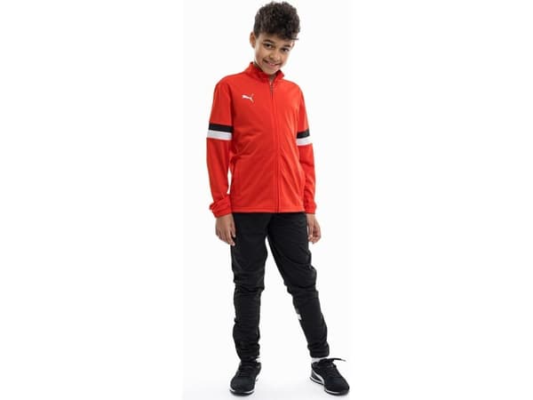 Puma treningsdress for barn Puma Team Rise rød-svart 658655 01 152cm