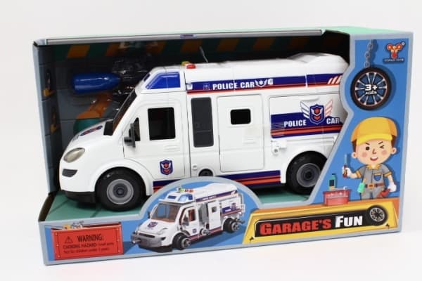 Car police w/dw dismantled YW8088A 09998