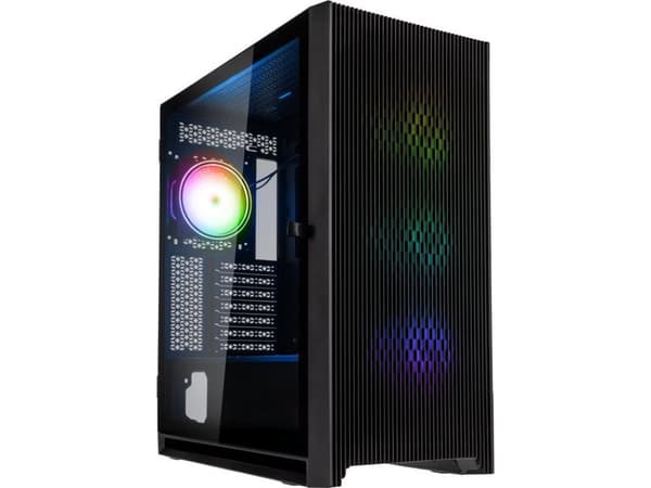 Kolink Unity Lateral ARGB Midi-Tower - black Svart