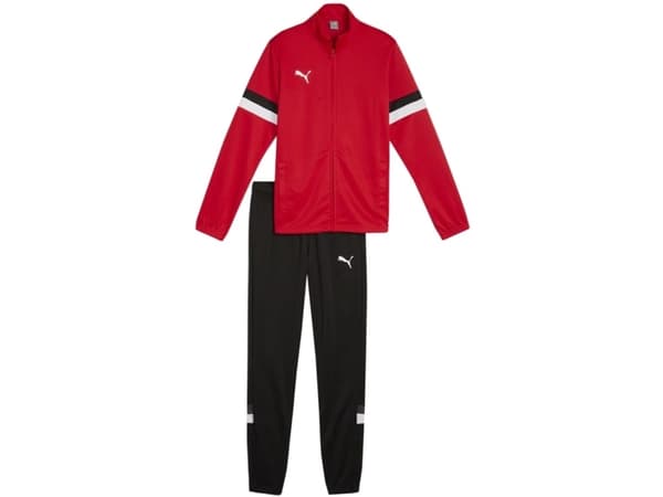 Puma Team Rise Tracksuit Red/Black 658655 01 116cm