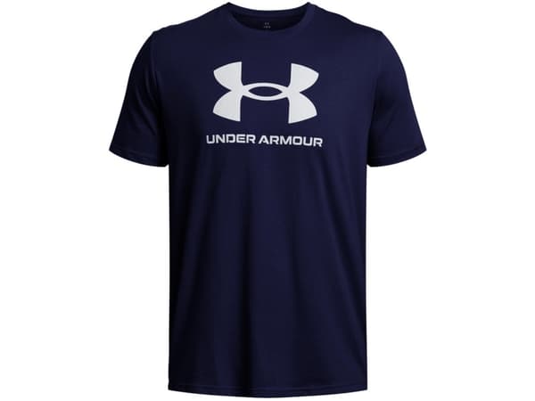 Under Armour T-skjorte for menn Under Armour Sportstyle Logo marineblå 1382911 408 M