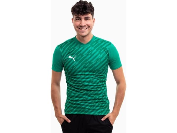 Herre T-skjorte Puma teamULTIMATE grønn 705371 05 (XL)