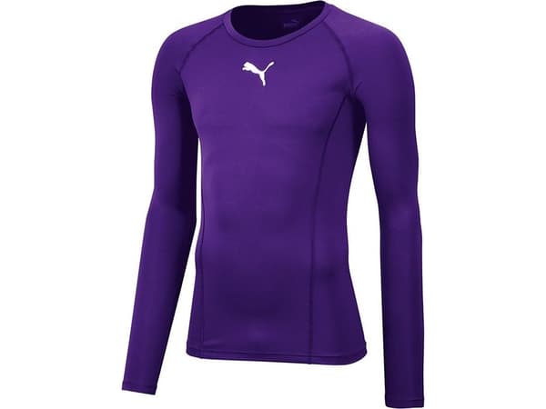 Puma LIGA Baselayer LS Men's T-Shirt purple 655920 10 M
