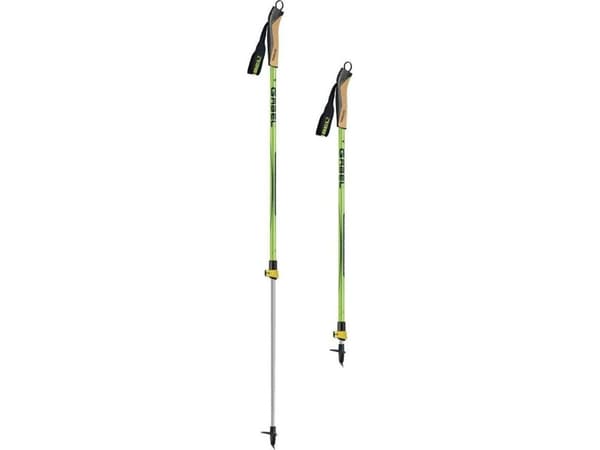 Ski Touring Trekking Poles Gabel Altaquota Winter FL Lime Green