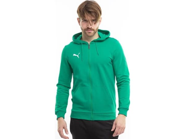 Puma Team Goal Casuals Hooded green 658595 05