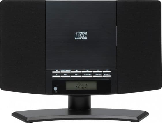 Denver MC-5220S mini system with CD and radio black silver