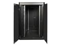 Miniatyrbilde 4 av 5: Lanview by Logon Data Line - Rack skap - 800 x 1000 mm, data line - free-standing - svart, RAL 9005 - 22U - 19"