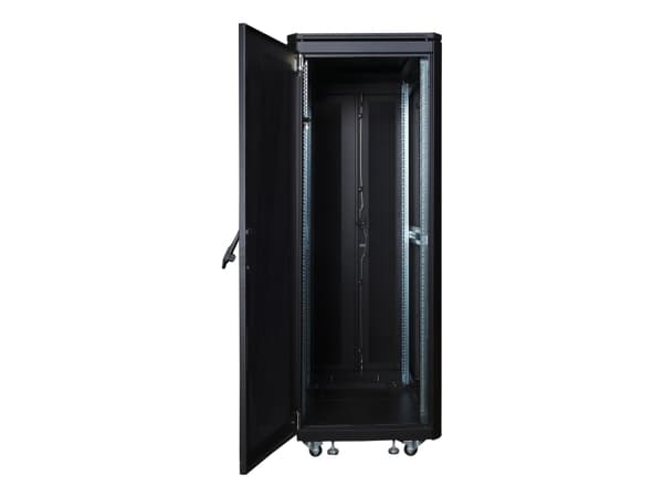 Lanview - Rack skap - 600 x 1000 mm, server line - free-standing - svart, RAL 9005 - 36U - 19"