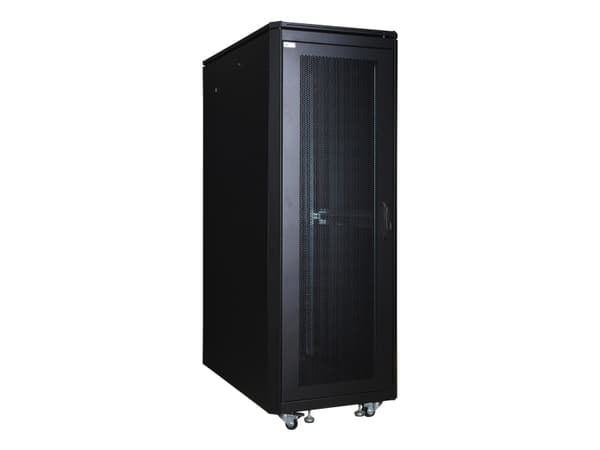 Lanview - Rack skap - 600 x 1000 mm, server line - free-standing - svart, RAL 9005 - 36U - 19"