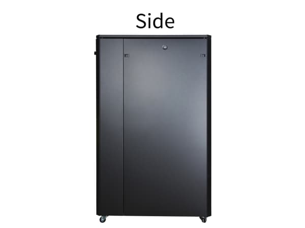 Lanview - Rack skap - 600 x 1000 mm, server line - free-standing - svart, RAL 9005 - 36U - 19"