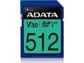 Miniatyrbild 3 av 4: ADATA Premier Pro SDXC UHS-I U3 Class 10 (V30S) - Flash-minneskort - 512 GB - Video Class V30 / UHS-I U3 / Class10 - SDXC UHS-I