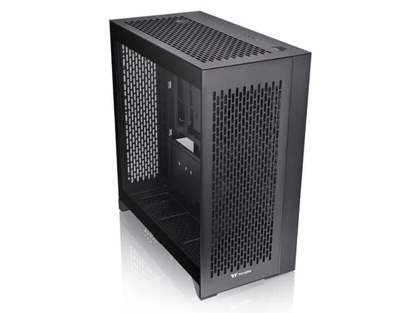 Thermaltake CTE E600 MX - Mid tower - utvidet ATX (E-ATX) - sidepanel med vindu (herdet glass) - ingen strømforsyning (PS/2) - svart - USB/lyd