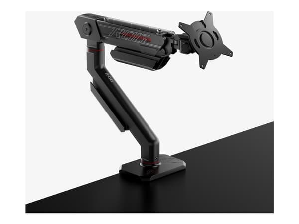 ASUS ROG AAS01 - Monteringssett (skjermarm, klemmemonteringsbase) - for flatpanel - ergonomic - svart - skjermstørrelse: up to 39" - monteringsgrense Sort