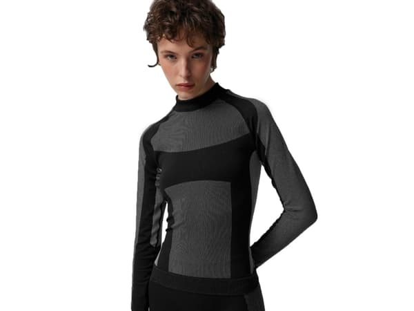 Outhorn F097 Women's Thermoactive T-Shirt Deep Black OTHAW23USEAF097 20S S/M