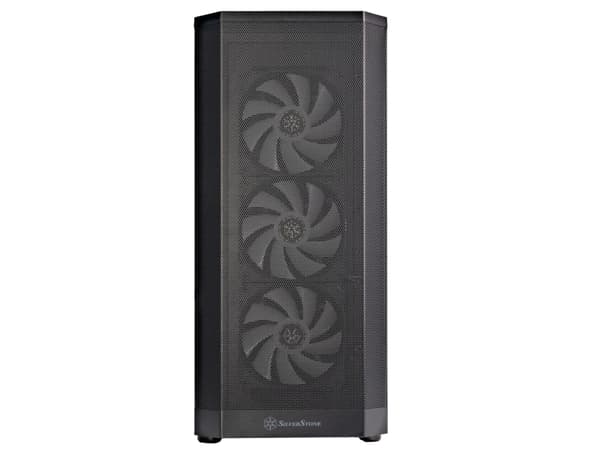 SilverStone FARA 514X - Mid tower - ATX - genomskinlig sidopanel (härdat glas) - ingen strömförsörjning (ATX / PS/2) - svart - USB/ljud