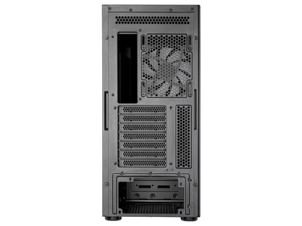 SilverStone FARA 514X - Mid tower - ATX - genomskinlig sidopanel (härdat glas) - ingen strömförsörjning (ATX / PS/2) - svart - USB/ljud