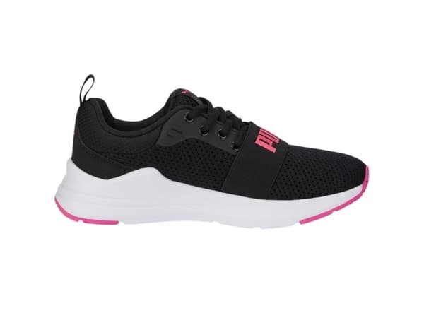 Puma Wired Run Jr Kids' Shoes Black 374214 20 37.5