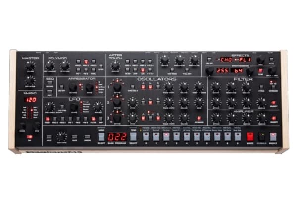 Sequential Trigon 6 Desktop - Polyfon analog synthesizer