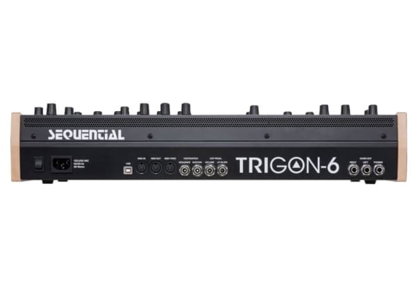 Sequential Trigon 6 Desktop - Polyfon analog synthesizer