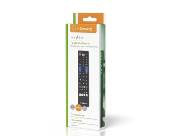 Nedis TVRC45SABK, TV, IR Kabelfri, Trykknapper, Sort