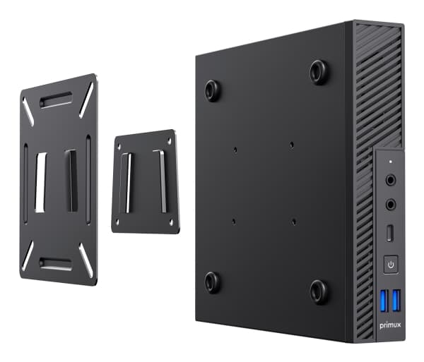 Primux Mini PC MH4, 3,3 GHz, Intel® Core™ i3, i3-1215U, 8 GB, DDR4-SDRAM, 256 GB