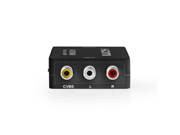 Nedis VCON3456AT, HDMI, ABS, Anthracit, 60 Hz, 480i, 480p, 576i, 576p, 720p, 1080i, 1080p, 1,65 Gbit/sek.