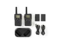 Miniatyrbild 5 av 5: Nedis WLTK1010BK, 8 kanaler, 446 MHz, 10000 m, Micro-USB, Litium-Ion (Li-Ion), 6 h