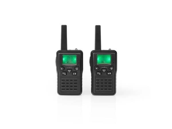 Nedis WLTK1010BK, 8 kanaler, 446 MHz, 10000 m, Micro-USB, Litium-Ion (Li-Ion), 6 h