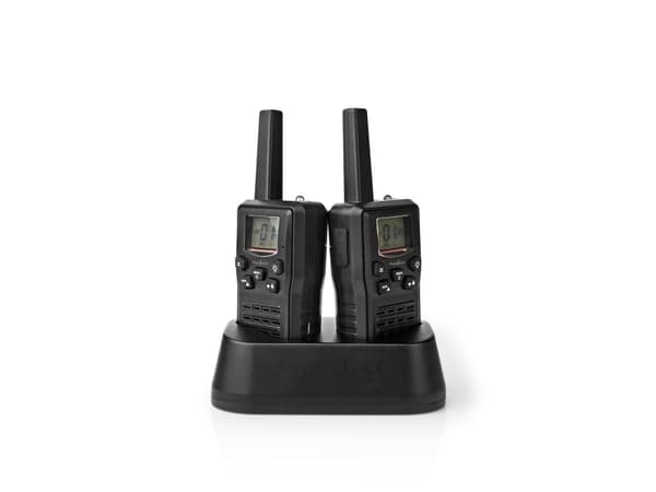 Nedis WLTK1010BK, 8 kanaler, 446 MHz, 10000 m, Micro-USB, Litium-Ion (Li-Ion), 6 h