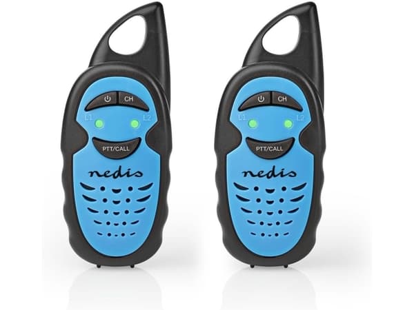 Nedis WLTK0300BU, 3 kanaler, 446 MHz, 3000 m, 3 h, 114 g, -20 - 55 ° C