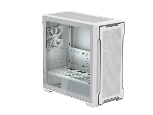GIGABYTE C102 GLASS, Midi Tower, PC, Vit, Mini-ATX, Glas, Plast, Stål, Spela