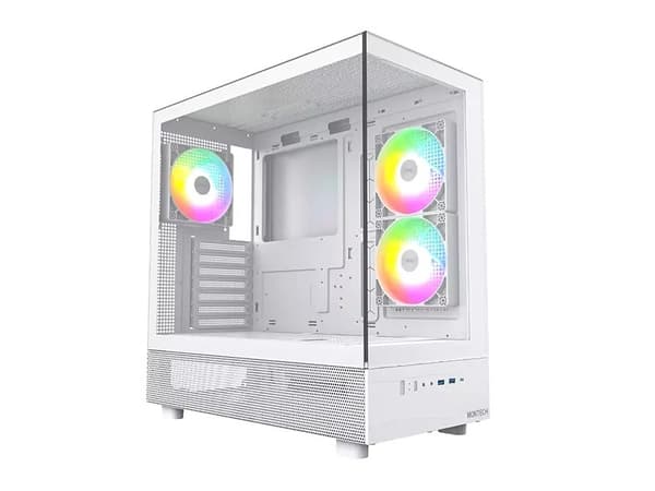 MONTECH XR HVIT ATX TÅRNET