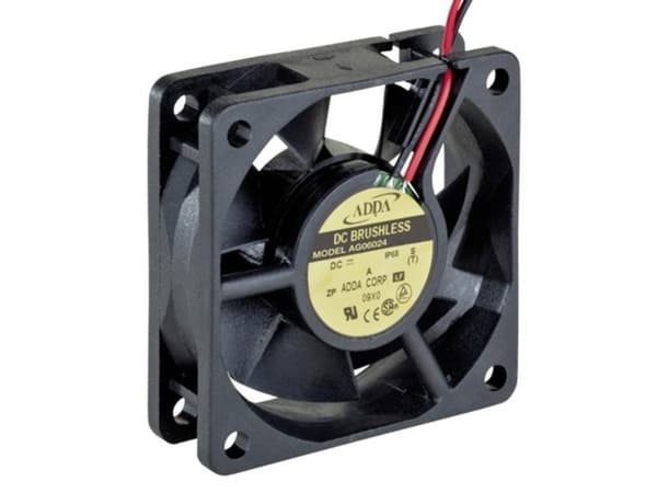 ADDA AG06024HB257103(05L5) Aksial ventilator 24 V/DC 39.7 m³/h (L x B x H) 60 x 60 x 25 mm