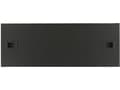 Miniatyrbilde 2 av 3: Lanview by Logon - Tomt panel - snap locking - rackmonterbar - svart, RAL 9005 - 4U - 19"